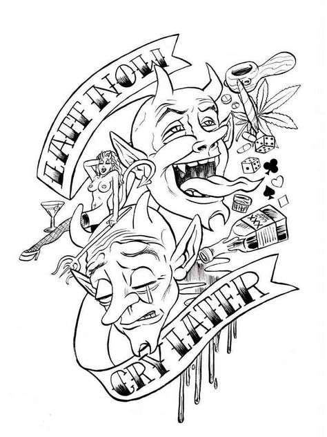 Free Tattoo coloring pages for Adults. Printable to Download Tattoo coloring pages. Tattoo Coloring Pages For Adults, Tattoo Coloring Pages, Adult Coloring Pages Free Printable, Peacock Coloring Pages, Printable Tattoos, Tattoo Coloring Book, Baby Coloring Pages, Skull Coloring Pages, Words Coloring Book