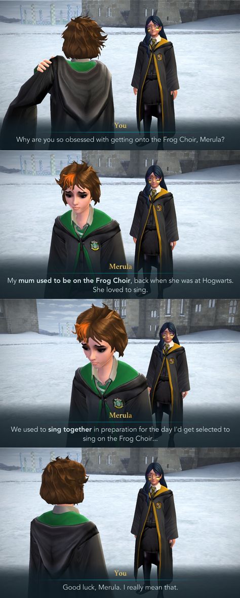 Trelawney Harry Potter, Hogwarts Mystery Characters, Merula Snyde X Mc, Hogwarts Mystery Memes, Hogwarts Mystery Merula, Hogwarts Oc, Merula Snyde, Mysterious Quotes, Hogwarts Professors