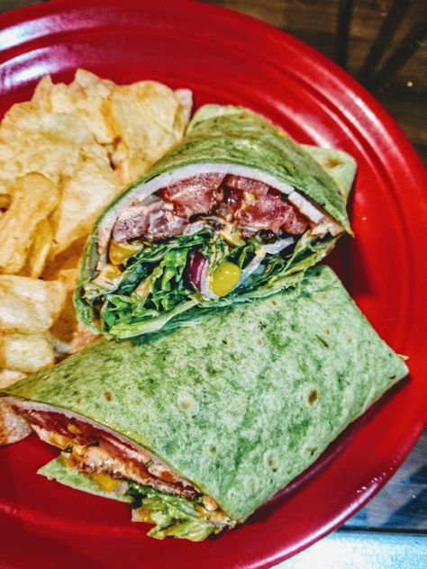 Southwest Turkey Wrap, Southwest Wrap, Southwest Sauce, Turkey Wrap, Turkey Bacon Wrap, Chicken Verde, Vegetarian Thai, Shrimp Risotto, Buffalo Chicken Wraps