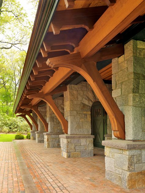 Timber Frame Joinery, Casa Hobbit, Timber Architecture, Boston Design, Timber Frame Construction, Timber Frame Homes, Timber Framing, Carriage House, Log Homes