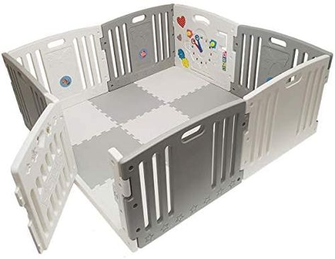 Venture All Stars DUO Plastic Baby Playpen With Play Mats - Made For Mums Award Winner 2020: Amazon.co.uk: Baby Large Playpen, Kids Activity Center, Baby Playpen, Plastic Babies, Baby Equipment, Play Mats, Baby Necessities, Luxury Baby, Baby Supplies