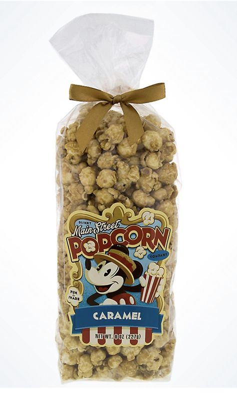 Disney World Easter, Disney Vacation Surprise, Disney Main Street, Disney World Gifts, Easter Basket Themes, Disney Desserts, Caramel Corn, Caramel Popcorn, Walt Disney World Vacations