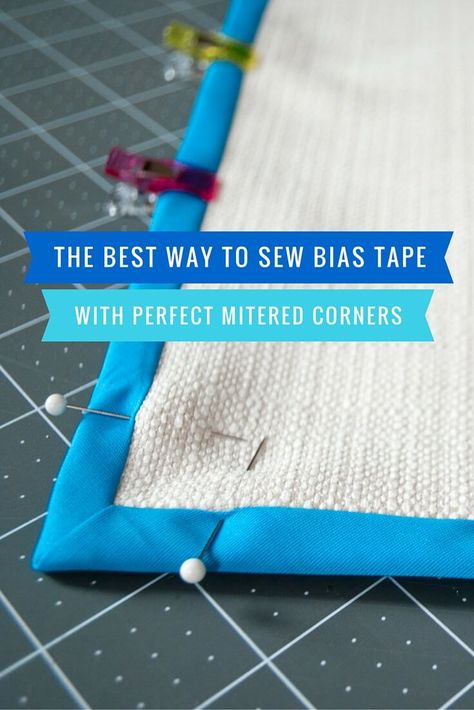 Sewing Bias Tape, Projek Menjahit, Sewing 101, Sew Ins, Beginner Sewing Projects Easy, Quilt Binding, Leftover Fabric, Quilting Tips, Bias Tape