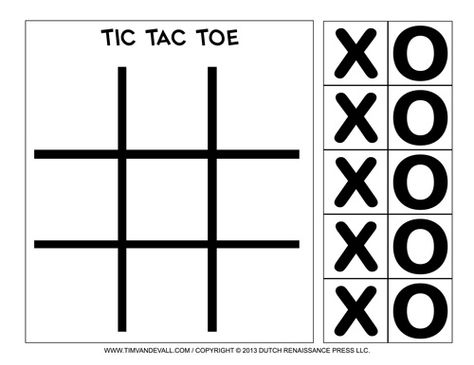 Tic-Tac-Toe Printable                                                                                                                                                                                 More Math Template, Board Game Template, Board Games Diy, Printable Board Games, Icebreakers, Tic Tac Toe Game, Paper Games, Game Boards, Template Word