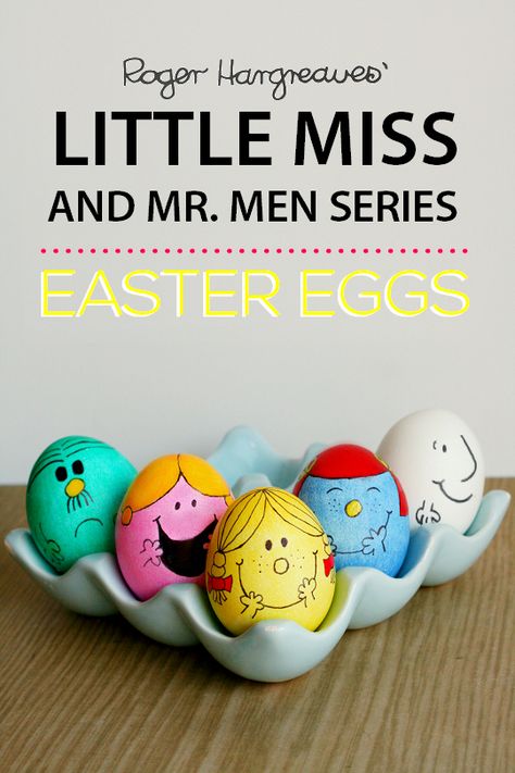 Easter Egg Decorating Ideas - 30+ egg decorating ideas for kids and adults! Easter Eggs Kids, Easter Arts And Crafts, Easter Bonnet, Easter Egg Designs, Easter Egg Crafts, My Tea, Mr Men, Egg Crafts, Easter Art