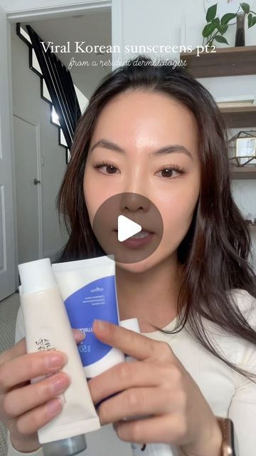 Joyce Kim on Instagram: "Part 2 of comparing viral Korean sunscreens on their application, consistency, and finish. They’re all chemical sunscreens and NOT water resistant. I have all products linked in my bio if you want to try them!   #koreansunscreen #kbeauty #beautyofjoseon #dermatologist #skincare #spf" K Beauty Sunscreen, Korean Sunscreen For Combination Skin, Korean Sunscreen For Dry Skin, Best Korean Sunscreen For Face, Best Korean Sunscreen For Oily Skin, Korean Spf, Best Korean Sunscreen, Korean Sunscreen, Serious Skin Care