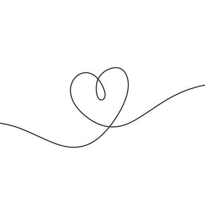 Continuous one single line of three love heart symbols 5458952 Vector Art at Vecteezy One Line Drawing Embroidery, Heart Line Art Simple, One Line Drawing Heart, One Line Heart, Line Drawing Ideas, Heart Line Drawing, Heart White Background, Draw Heart, Heart Minimalist