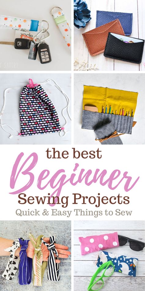 Easy Things To Sew, Syprosjekter For Nybegynnere, Beginner Sewing Projects, Things To Sew, Summer Sewing Projects, Beginner Sewing Patterns, Sewing Projects Free, Sewing Machine Projects, Basic Sewing