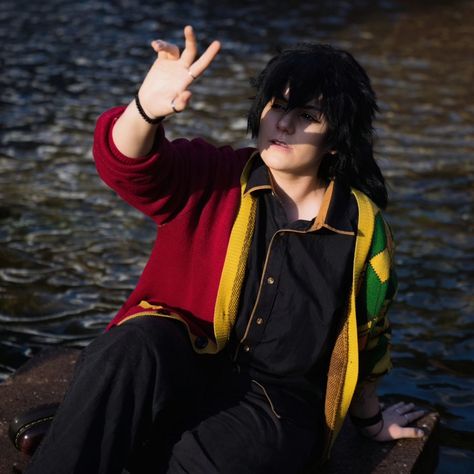 I didn't want to remember because my tears would never stop. When I did remember, I was so sad I couldn't do anything. Tsutako. Sabito. I'm sorry I'm so immature." - Giyu Tomioka Omg I absolutely love how these photos turned out!! Makes me even more excited to cosplay Giyuu in his corpse uniform! 📸 - @notus.photography Giyuu - @_mel0nsoda Cardigan - @steady_hands #demonslayer #demonslayercosplay #kny #kimetsunoyaiba #kimetsunoyaibacosplay #giyuutomioka #giyuu #giyuucosplay #tomiokagiyuu Steady Hands, Im Sorry, I'm Sorry, Do Anything, Turn Ons, Photography, Quick Saves