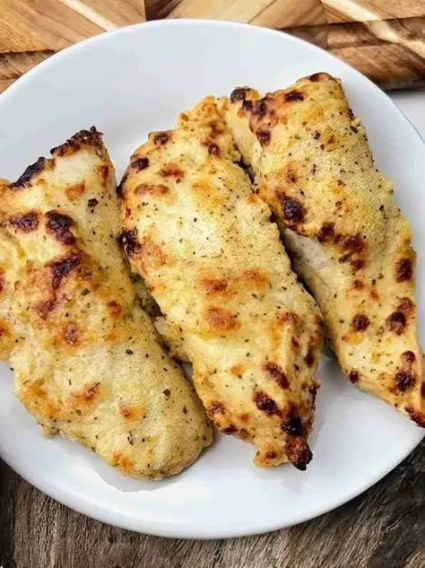 Italian Chicken Tenders, Keto Parmesan Chicken, Low Carb Chicken Tenders, Italian Dressing Chicken, Parmesan Chicken Tenders, Chicken Finger Recipes, Chicken Tenders Recipe, Recipe Using Chicken, Chicken Tenderloin Recipes