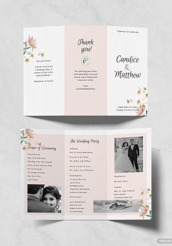 Printable Wedding Program Template Ideas ★ wedding program template tri fold wedding program template Wedding Program Examples, Wedding Program Template Free, Artistic Wedding Invitations, Catholic Wedding Program, Printable Wedding Program Template, Modern Wedding Program, Printable Wedding Programs, Wedding Program Fans, Wedding Programs Template