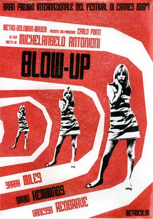 jkl; Blow Up Movie, Arte Pulp, Michelangelo Antonioni, Cinema Design, Old Movie, Septième Art, Illustration Photo, Movie Posters Design, Cinema Posters