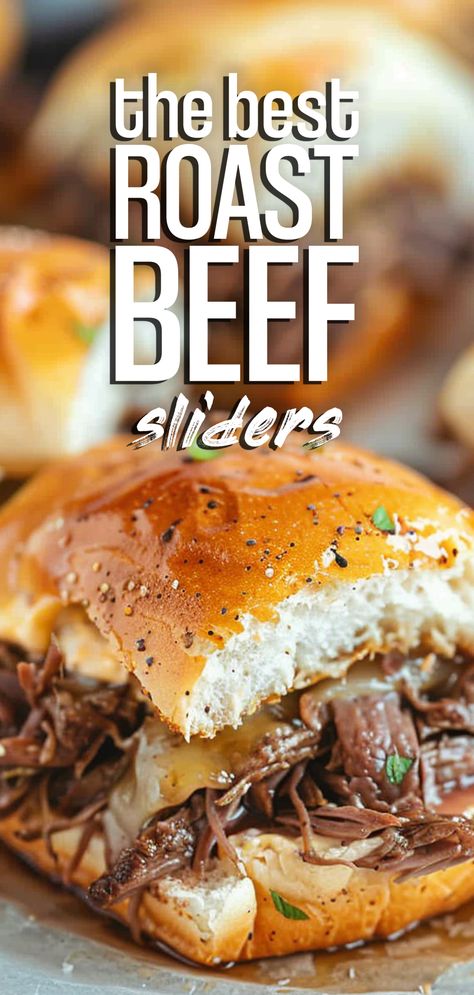 Roast Beef Sliders [25 Minutes] – Chasety Roast Beef Hot Shots, Mini Roast Beef Sliders, Roast Beef Panini Recipes, Roast Beef And Cheese Sliders, Pot Roast Sliders Hawaiian Rolls, Roastbeef Sliders Au Jus, Recipes Using Roast Beef, Roast Beef Lunch Meat Recipes, Roast Beef Sliders With Au Jus