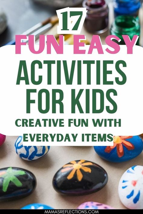 fun craft ideas for kids Activities For Preteens At Home, Quiet Games For Kids Indoor, Quick Activities For Kids, Group Activities For Kids, Fun Craft Ideas For Kids, Activities For Older Kids, Indoor Kids Activities, Activities For Kindergarteners, Kids Easy Crafts