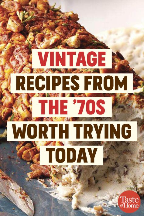 Recipes From The 70's, 70s Food, Thanksgiving Menu Ideas, Heirloom Recipes, Vintage Cooking, Grandmas Recipes, Potluck Recipes, Easy Casserole Recipes, Thanksgiving Menu