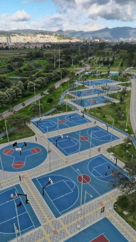 Sports Facility Architecture, Cool Basketball Wallpapers, Home Basketball Court, Basketball Is Life, Basketball Photography, Basketball Wallpaper, Landscape And Urbanism, Landscape Architecture Design, Basketball Pictures