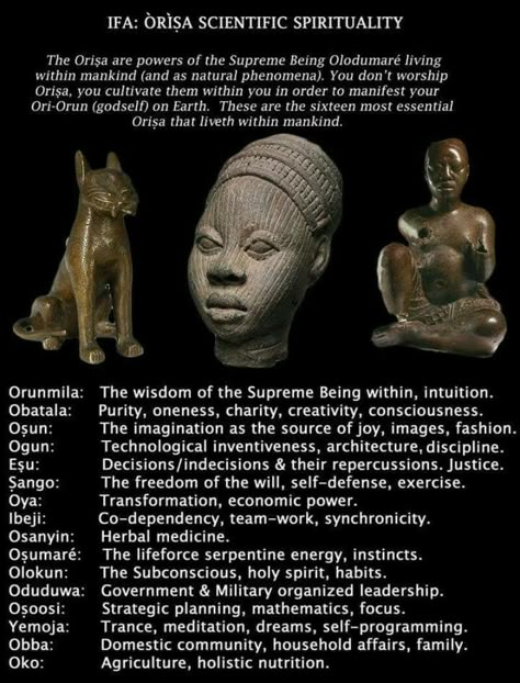 Orissa Science Yoruba Orishas, African Traditional Religions, Orishas Yoruba, Kemetic Spirituality, African Mythology, African Goddess, Black Consciousness, African Spirituality, Black Knowledge