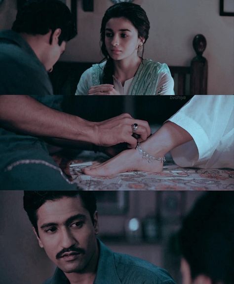 that moment Raazi Movie Quotes, Razzi Movie, Raazi Movie Scenes, Raazi Movie Aesthetic, Raazi Movie, Bollywood Scenes, Aesthetic Bollywood, Vintage Bollywood Aesthetic, Vicky Kaushal