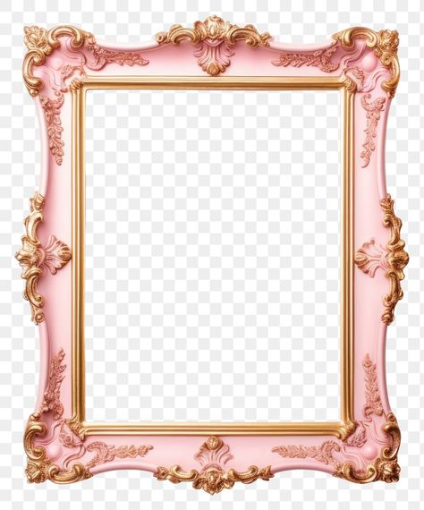 Rococo Frame, Live Backgrounds, Magazine Collage, Diy Journal Books, Frame Picture, Awesome Designs, Rectangle Frame, Pink Frames, Art Idea