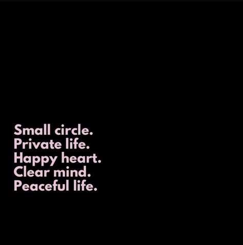 Choose Peace, Love My Life, Peaceful Life, Small Circle, Toxic People, My Life, Drama, Quotes