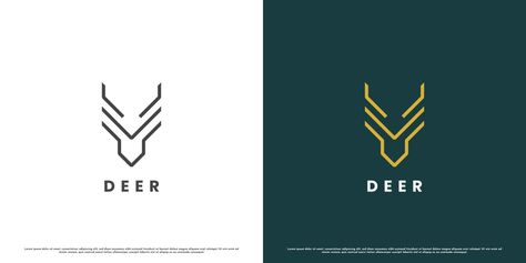 Elk Logo, Deer Symbol, Logo Tiger, Irish Elk, Antelope Horns, Deer Logo, Esports Logo, Deer Hunter, Lion Logo