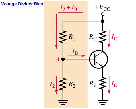 Transistor Voltage Divider Bias Voltage Divider, Electrical Engineering, Divider, Engineering, Electronics, Tools