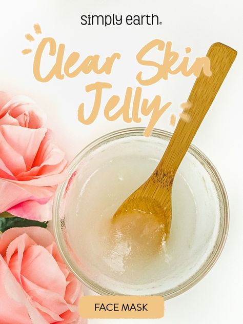 It's hard to find a good face mask that doesn't contain harsh chemicals. 😫 Clear Skin Jelly Face Mask is a natural, DIY recipe that uses non-toxic ingredients to care for your skin. You'll love how it helps make your skin look radiant! ✨✨✨ How To Make Jelly Face Mask, Diy Jelly Face Mask, Jelly Mask Diy, How To Make A Jelly Mask, Jelly Mask Facials, Jelly Face Mask, Jelly Mask, Essential Oil Face Mask, Clear Face Mask