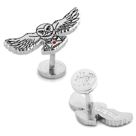 Harry Potter Hedwig Owl Cufflinks Logo Harry Potter, The Ministry Of Magic, Hedwig Owl, Harry Potter Colors, Harry Potter Logo, Gryffindor Crest, Harry Potter Hedwig, Ministry Of Magic, Hogwarts Crest