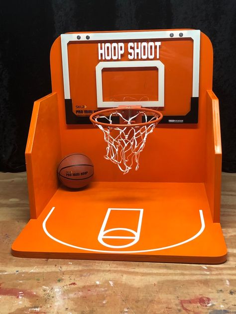 Trunk Or Treat Basketball Theme, Basketball Themes For Games, Basketball Carnival Game, Basketball Trunk Or Treat, Indoor Carnival Games, Carnival Fundraiser, Basketball Shooting Games, Sports Party Games, School Carnival Games