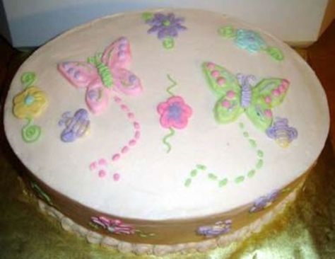 Buttercream Butterfly, Butterfly Cake, Fairy Artwork, Butterfly Cakes, Bear Cakes, Butterfly Decorations, Bakery Cakes, Cake Designs, Baking Recipes