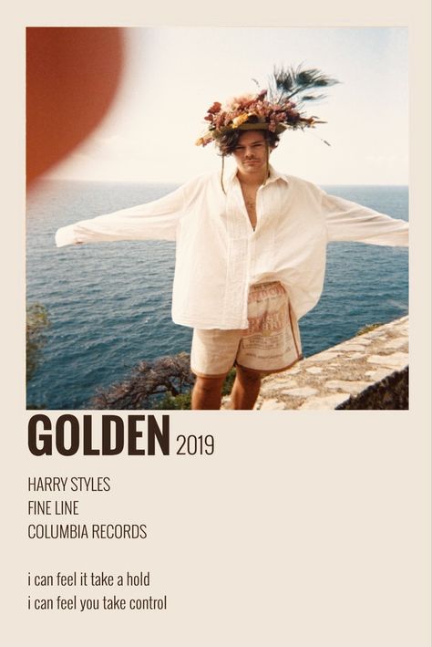 Harry Styles Golden Music Video, Golden Music Video, Songs Poster, Golden Music, Poster Polaroid, Harry Styles Songs, Harry Styles Golden, Harry Styles Fine Line, Harry Styles Poster