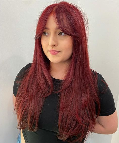 Red hair refresh 🥀 Color used @lorealpro #redhair#lorealpro #lorealprofessionnel #majirel #althair#althairstylist #dfwhairstylist… | Instagram 2023 Red Hair, Summer Red Hair, Hair Trends 2024, Red Hair With Bangs, Hair Refresh, Red Hair Trends, Short Red Hair, Red Hair Inspo, Chocolate Hair