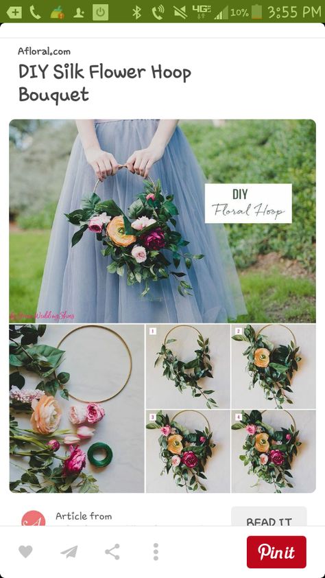 Hoop Bouquets Bridesmaids, Flower Rings For Bridesmaids, Bridesmaid Bouquet Ring, Bridesmaid Flower Ring, Ring Bouquet Bridesmaid Diy, Ring Bouquet Bridesmaid, Hanging Bouquet Wedding, Ring Bouquet, Hoop Bouquet