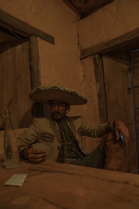 Mexican Cowboy Outfit, Cowboy Mexican, Royal Paintings, Mexican Country, Cowboy Shooting, West Desperado, Ben Christensen, Mexican Western, Mexican Cowboy