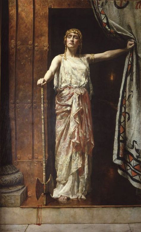 Top 5 Badass Women of Greek Mythology | DailyArt Magazine | Art History Women In Greek Mythology, John Collier, Greek Mythology Art, Hur Man Målar, Mythology Art, Art Uk, Oil Painting Reproductions, Painting Reproductions, Vintage Wall Decor