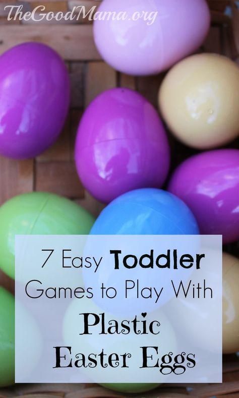 Easy Toddler Games, Preschool Easter Games, Diy Easter Games, Easter Egg Activities, Easter Activities For Toddlers, Fun Easter Games, Easter Toddler, Easter Games For Kids, Toddler Games