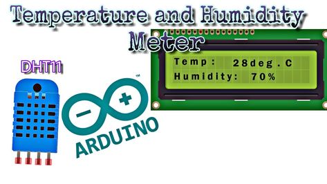 Construct Your Own Temperature & Humidity Monitor in Less Than 5 Minutes Humidity Sensor, Temperature And Humidity, Arduino, Electronic Components