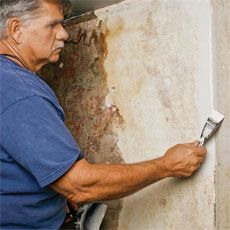 Tom Silva repairs a plaster wall step by step Repairing Plaster Walls, Dutch Gable, Flipping Homes, Plaster Repair, Textured Plaster, Wall Repair, House Flipping, Cracked Wall, Dry Wall