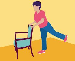 Balance Exercises For Seniors, Exercises For Seniors, Low Impact Cardio, Chair Exercises, Chair Yoga, Senior Health, Different Exercises, Improve Balance, Balance Exercises