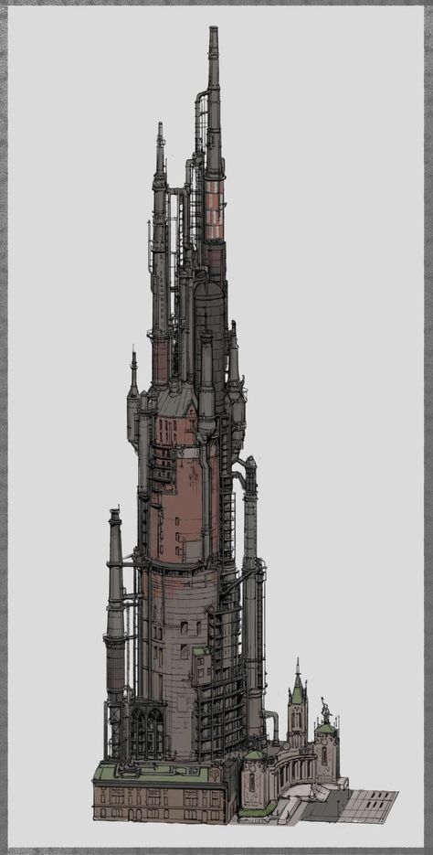 ArtStation - 1236710121316, A B | Steampunk building, Architecture, Steampunk city Batman Diorama, Enviroment Art, Steampunk Building, Dark Industrial, Décor Steampunk, Minecraft Steampunk, Steampunk City, Steampunk House, Building Drawing