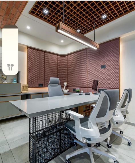 Directors Cabin Design, Office Cabin Ceiling Design, Director Room Interior Design, Ceo Cabin, Director Cabin, House Office Room, Office Ceiling Design, Office Counter Design, Office Design Concepts