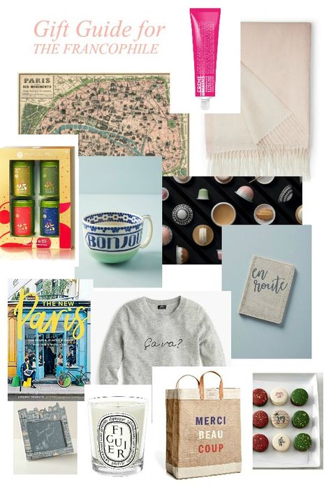 Holiday Gift Guide 2018 — Every Day Parisian Parisian Gifts, Everyday Parisian, Francophile Gifts, Christmas Macarons, Travel Gift Ideas, Paris Kitchen, French Stuff, Paris Books, Gifts 2023