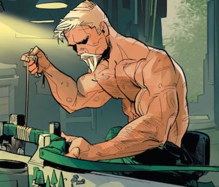 Green Arrow Dc Comics, Oliver Queen Fanart, Oliver Queen Comic, Oliver Queen Aesthetic, Iceberg Lounge, Green Arrow Comics, Arrow Comic, Justice League Art, Arrow Dc Comics