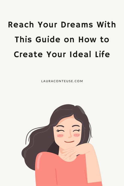 Transform your dreams into reality with this guide on how to create your ideal life! Discover how to reach goals effectively & learn how to create a life plan. Explore steps on how to create your ideal life using good personal growth tips. If you want to get your life together, learn how to make life changes that stick. Find out how to change your life for the better with a future life plan & check out my list of things to do to get your life together. Uncover the best life improvement ideas! Personal Growth Goals, Improve Quality Of Life, How To Improve Yourself, Reach Goals, Growth Goals, Get Your Life Together, Better Version Of Yourself, Ideal Life, Growth Tips