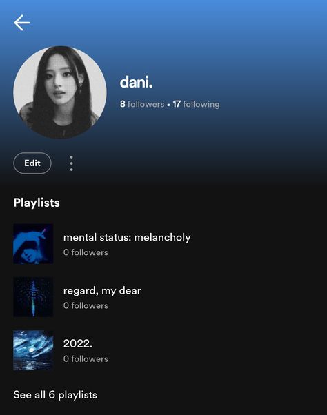 everything is blue | spotify profile Spotify Profile Aesthetic, Aesthetic Spotify Profile, Spotify Profile Picture, Spotify Profiles, Blue Spotify, Playlists Ideas, Spotify Profile, Spotify Ideas, Profile Ideas