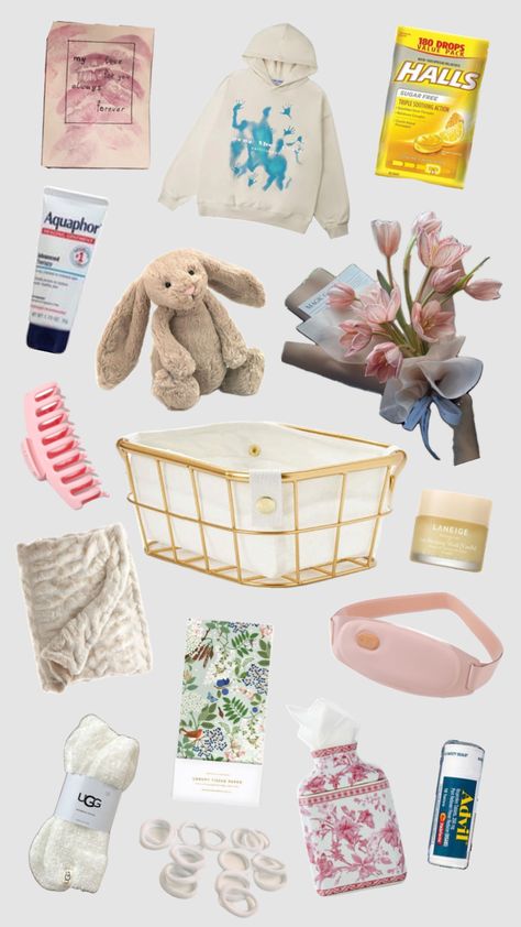 sick day basket Sick Day, Cold Remedies, Gift Baskets, Gifts