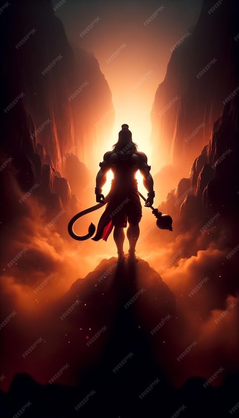 Hanuman Gada, Spray Paint Artwork, Just Do It Wallpapers, Muscular Physique, Gym Wallpaper, Hanuman Hd Wallpaper, Pictures Of Shiva, Girl Cartoon Characters, Wallpaper Photo Gallery