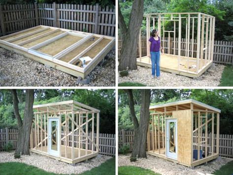 Farmhouse Sheds, Treehouse Ideas, Camping Pods, Man Cave Shed, Man Shed, Studio Shed, Modern Shed, Backyard Studio, Diy Shed Plans