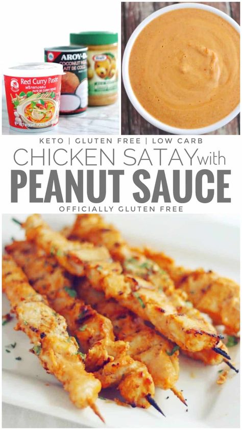 Keto Satay Sauce, Keto Chicken Satay With Peanut Sauce, Keto Chicken Satay, Keto Sauce For Chicken, Keto Satay Chicken, Keto Chicken Skewers, Keto Peanut Sauce, Keto Blackstone, Peanut Chicken Satay