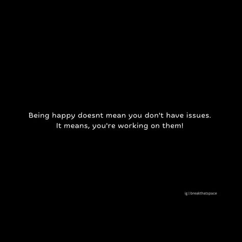 Being happy doesn’t mean life is perfect or free of issues. 🌿 It means you’re choosing to face those challenges, to work through them, and to keep moving forward. Happiness isn’t about having it all figured out — it’s about finding light even in the tough moments and learning to grow from them. 🌱 It’s a journey, a choice to keep going despite the obstacles. So, here’s to those who embrace the process, who keep working on themselves with hope. 🌟 What does happiness mean to you? Let’s share b... Choose Those Who Choose You Quotes, Happiness Meaning, Keep Working, Being Happy, You Quotes, Keep Moving Forward, Keep Moving, Moving Forward, Keep Going